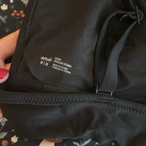 aerie scoop triangle bikini and high rise cheeky bottom swim set - Picture 4 of 9